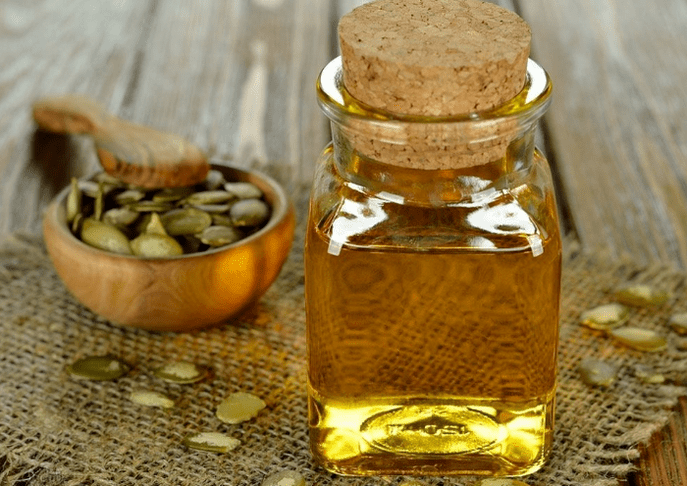 kalabaza haziak eta prostatitisaren eztia